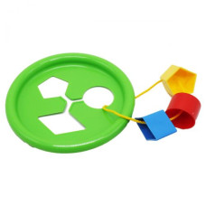 Игрушка развивающая "Логическое кольцо" 5 ел, (зеленая)