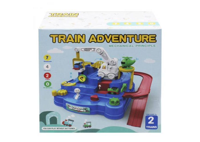 Игровой трек-паркинг "Train Adventure"