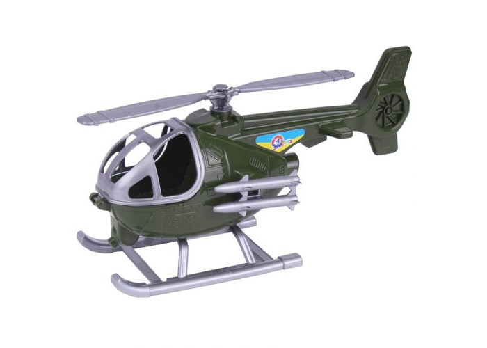 Пластиковая игрушка "Военный вертолет"