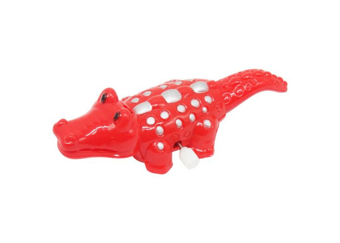 Заводная игрушка "Крокодил", красный