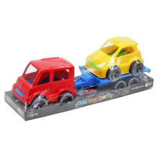 Набор авто "Kid cars Sport" (автобус красный + машинка желтая)