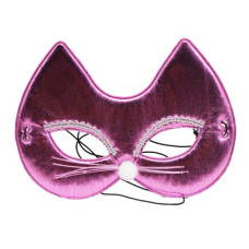 Маска карнавальная "Кошечка", розовая