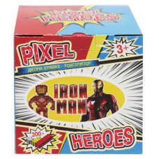 Конструктор "Pixel Heroes: Железный человек", 380 дет.