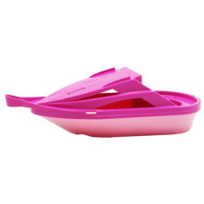 Пластиковая игрушка "Катер" розовый