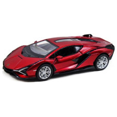 Машинка Kinsmart "Lamborghini Sian 5", красный