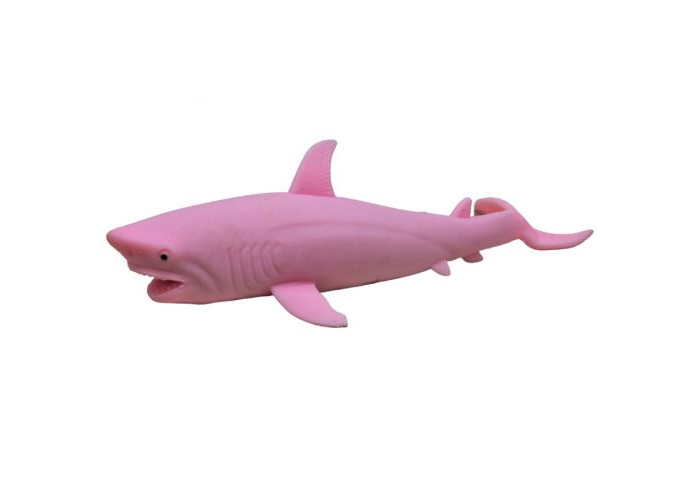 Игрушка-антистресс "Акула", розовая