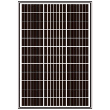 Солнечная батарея (панель) 40Вт, монокристаллическая AX-40M, AXIOMA energy