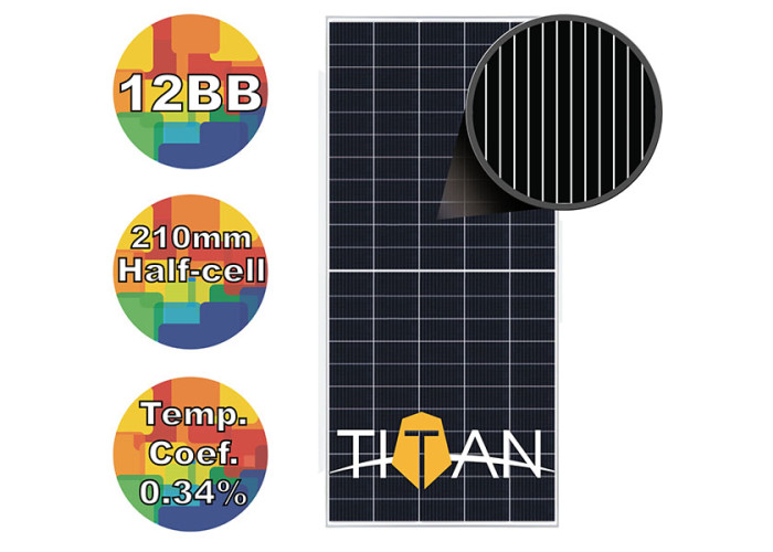 Солнечная батарея 535Вт моно RSM110-8-535M Risen 12BB 210mm TITAN