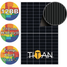 Солнечная батарея 585Вт моно, RSM120-8-585M Risen 12BB 210mm, TITAN